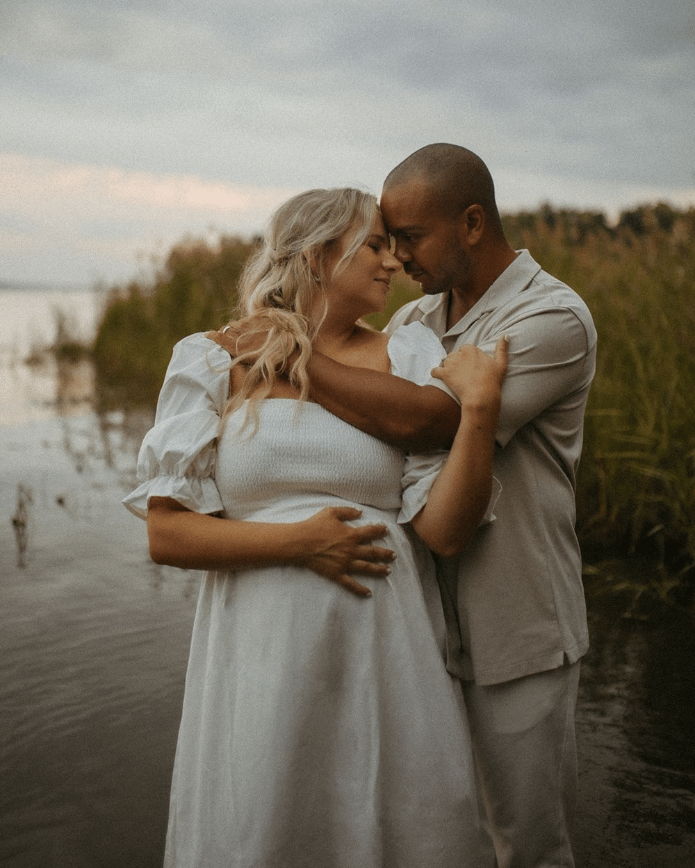 Loppuodotus on ohi: Ernest Lawson puoliso on valmis synnyttämään tässä kuussa!