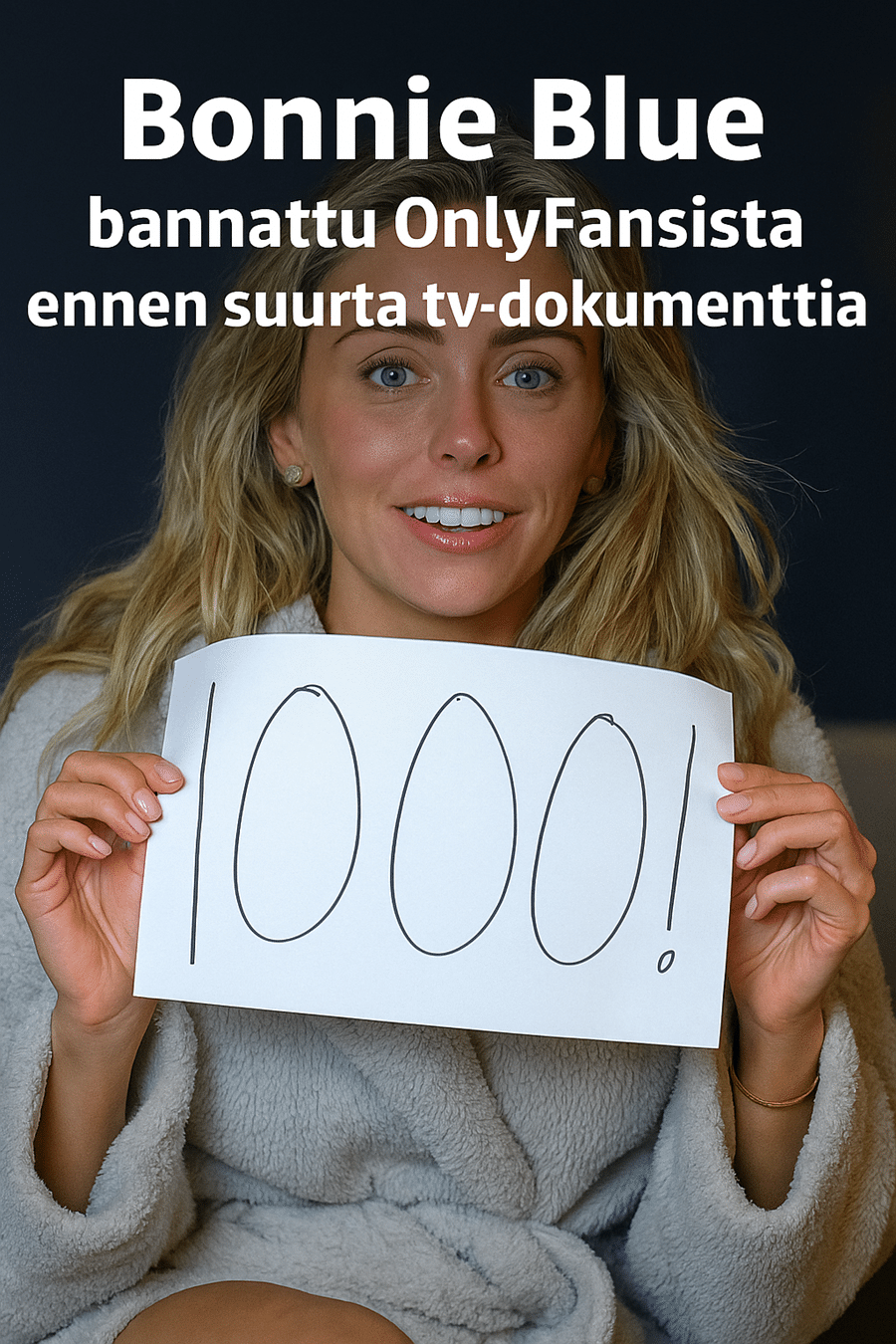 Bonnie Blue sai porttikiellon OnlyFansiin ennen suurta tv-dokumenttia