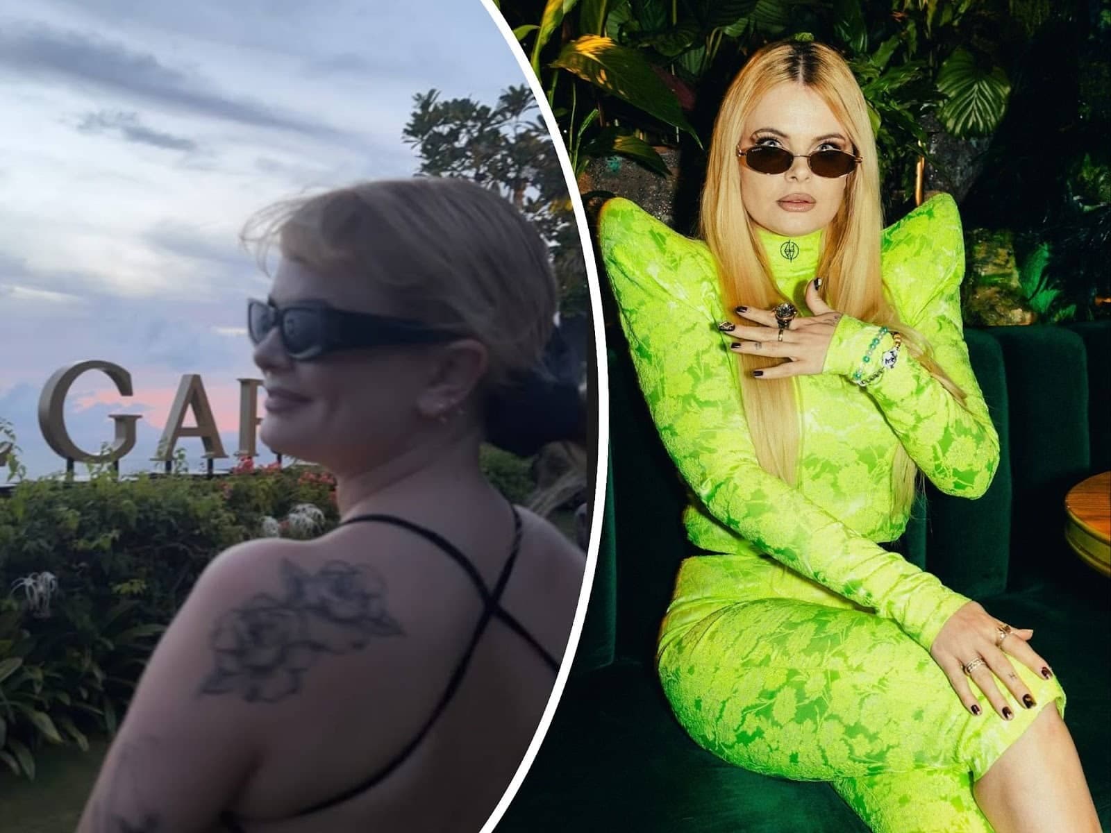 Katso kuvat! Erika Vikman lomailee Balilla