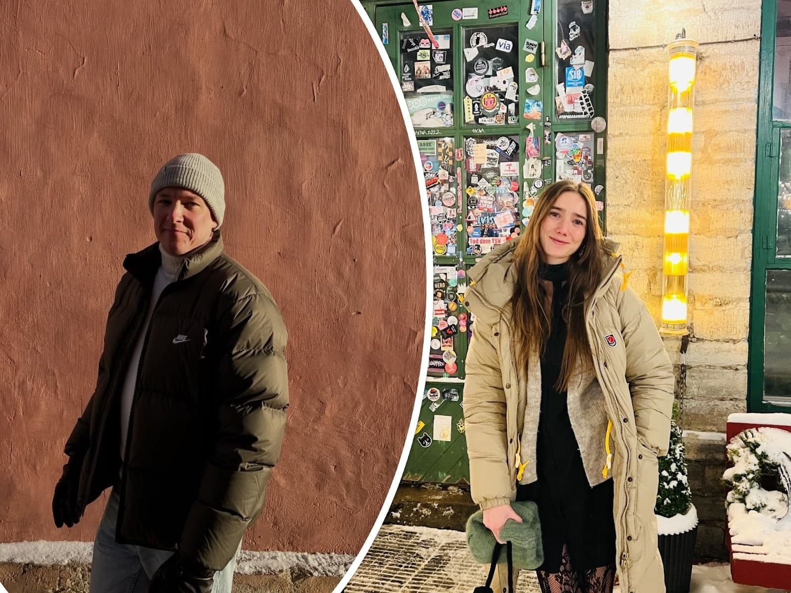 Anssi Heikkilä ja Linnea Leino viettävät lomaa yhdessä Tallinnassa