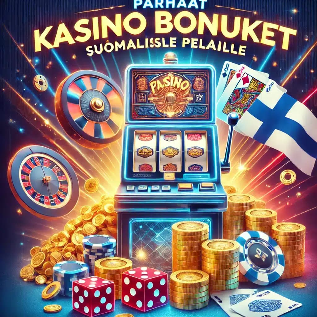 Parhaat kasinobonukset suomalaisille pelaajille – mitä kannattaa valita?