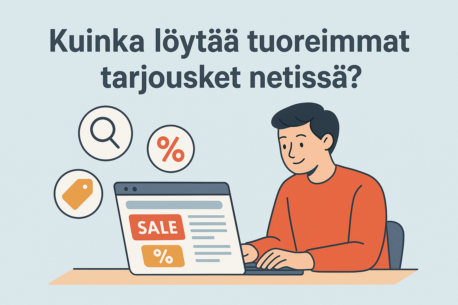 Kuinka löytää tuoreimmat tarjoukset netissä?