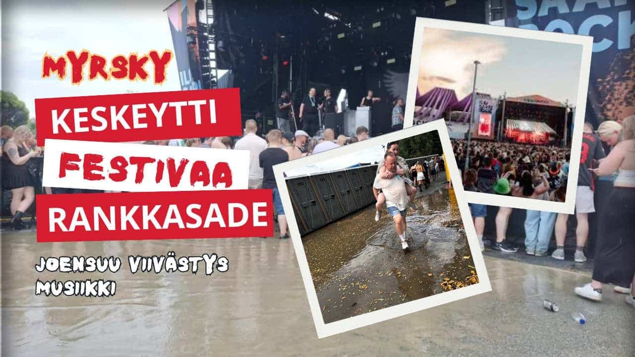 Miksi Ilosaarirock keskeytettiin yhtäkkiä ja mitä tapahtui seuraavaksi?