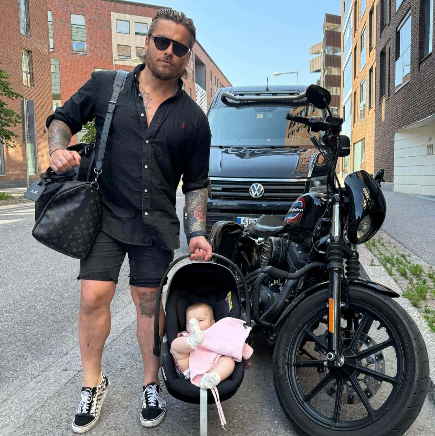 Archie Cruz näytti tyttärensä kasvot ensimmäistä kertaa