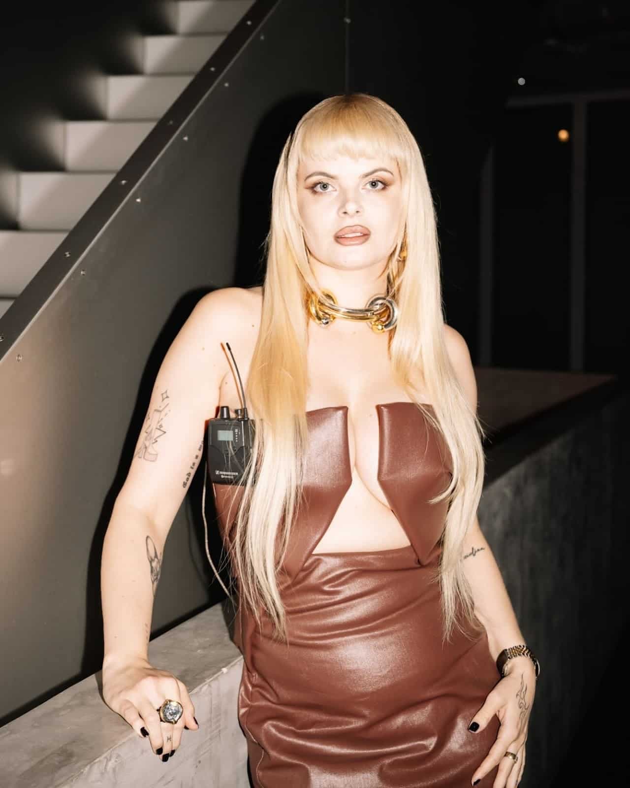 Katso kuvat! Erika Vikman esiintyi –15 asteen pakkasessa lateksissa – yleisö ei uskonut silmiään